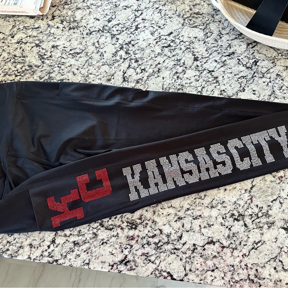 Kansas City Chiefs leggings, never worn. Smoke free home